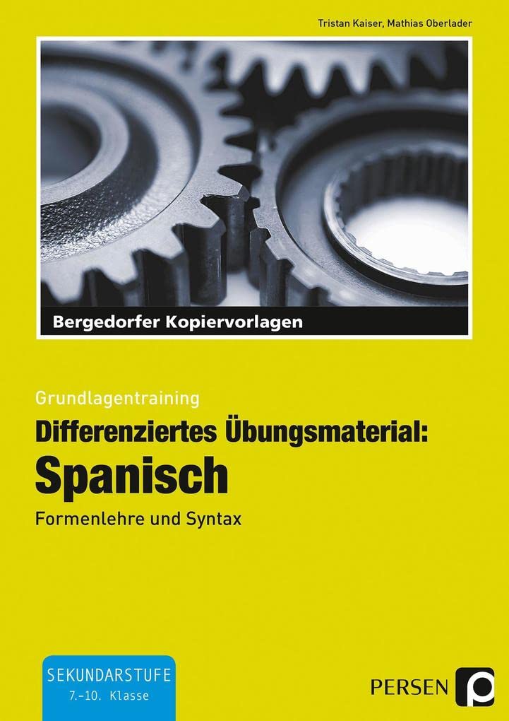 Differenziertes Übungsmaterial: Spanisch Foreign Languages ​​& Dictionaries