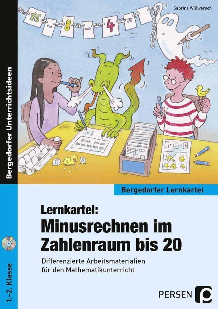 Lernkartei: Minusrechnen im Zahlenraum bis 20 Professional & Reference Books