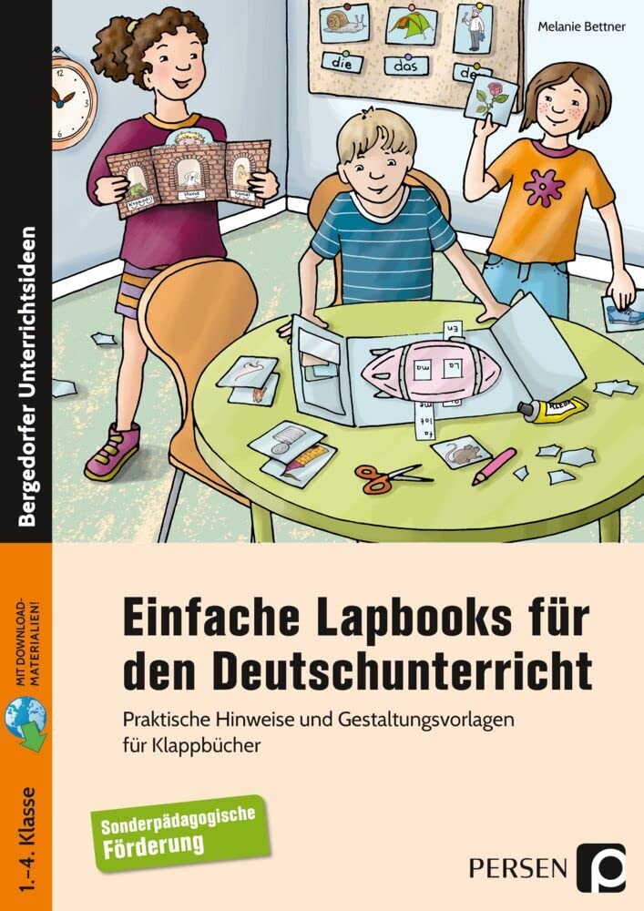Einfache Lapbooks für den Deutschunterricht Learning & Reference