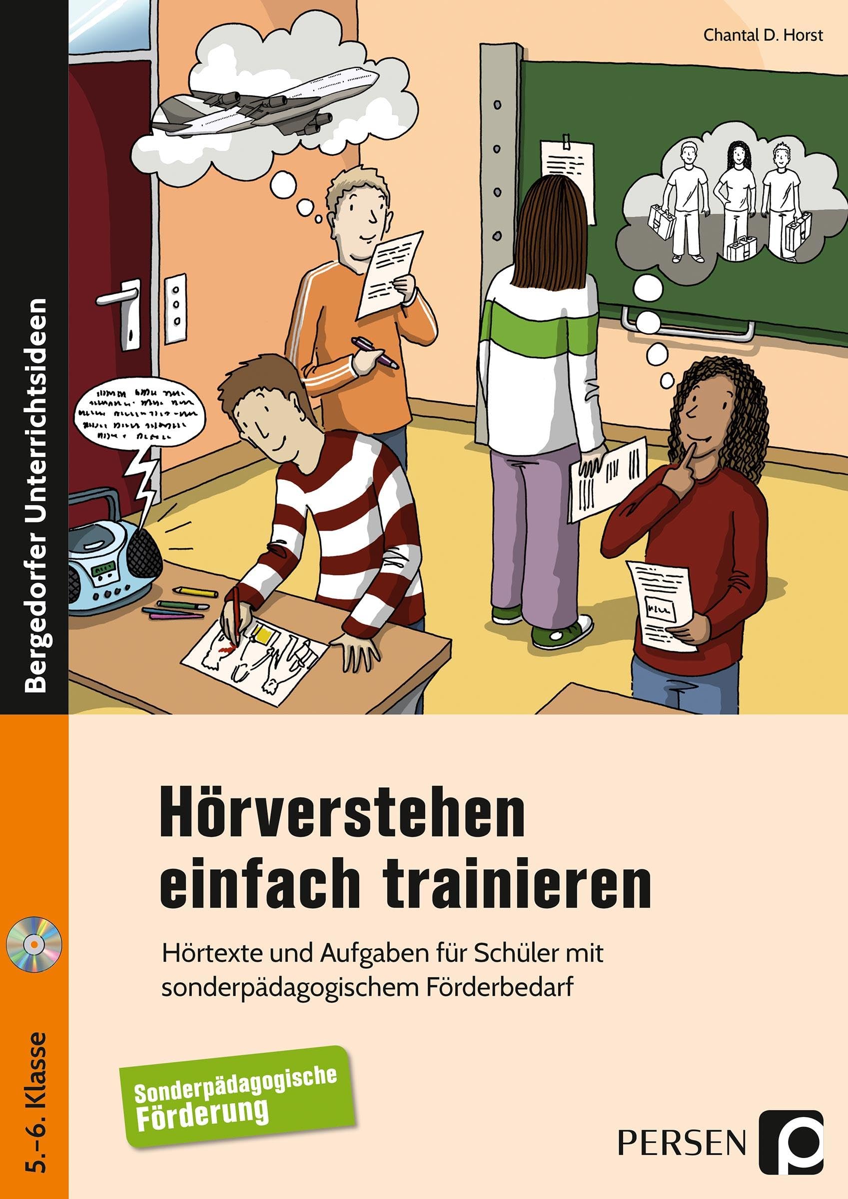 Hörverstehen einfach trainieren: Hörtexte und Aufgaben für Schüler mit sonderpädagogischem Förderbedarf (5. und 6. Klasse) Education & Training
