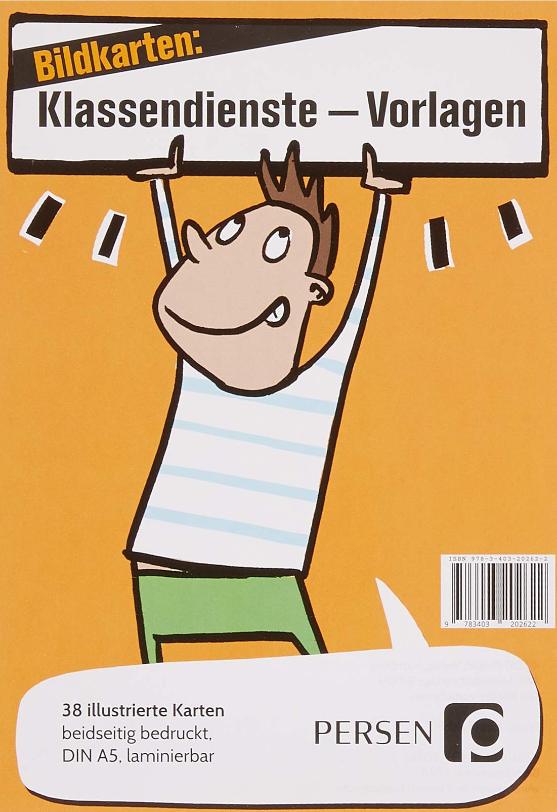 Bildkarten: Klassendienste Vorlagen: 38 illustrierte Karten-Vorlagen, beidseitig bedruckt, laminierbar Learning & Reference