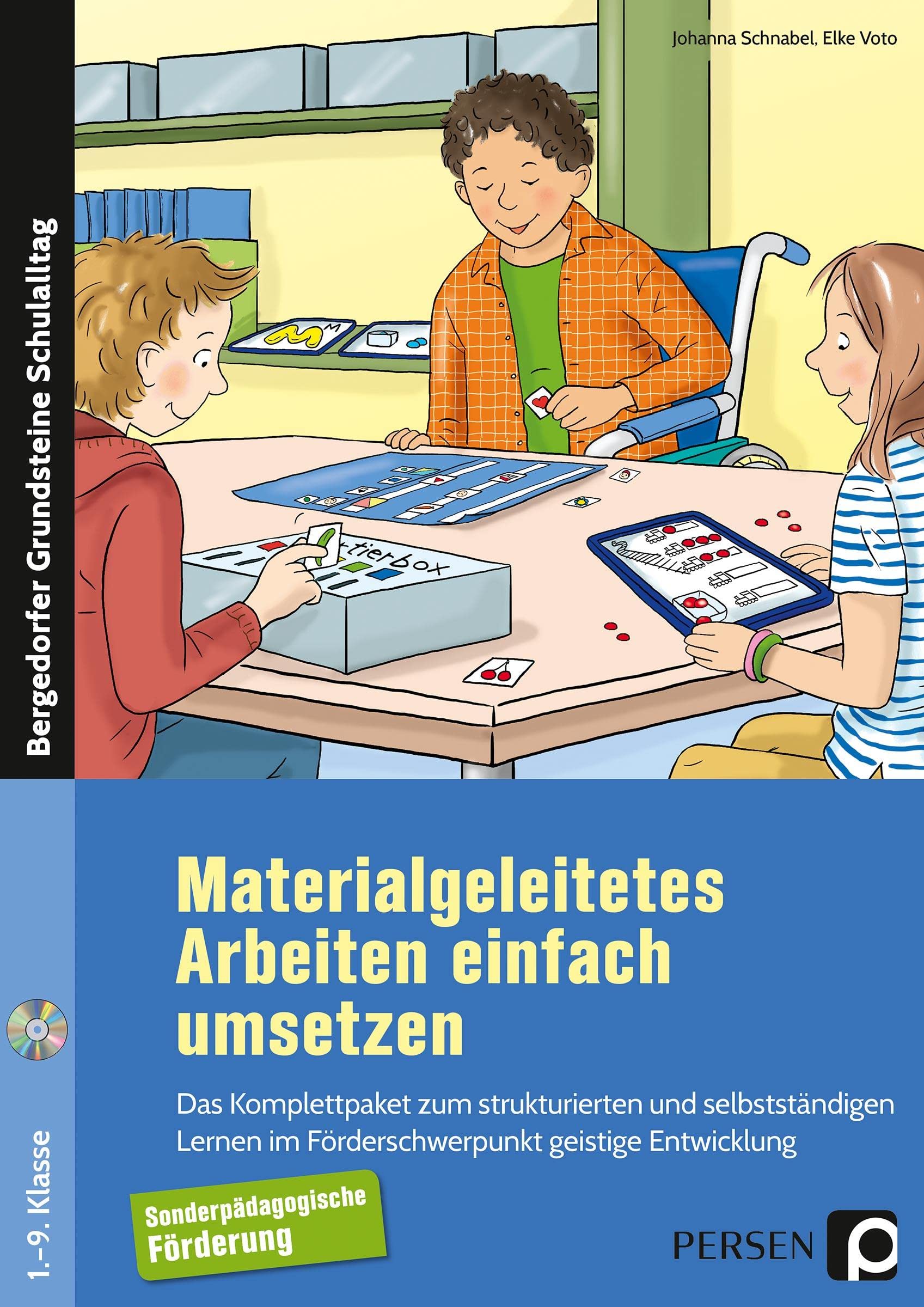 Materialgeleitetes Arbeiten einfach umsetzen: Das Komplettpaket zum strukturierten und selbst ständigen Lernen im Förderschwerpunkt GE (1. bis 9. Klasse) (Bergedorfer Grundsteine Schulalltag - SoPäd) Learning & Reference