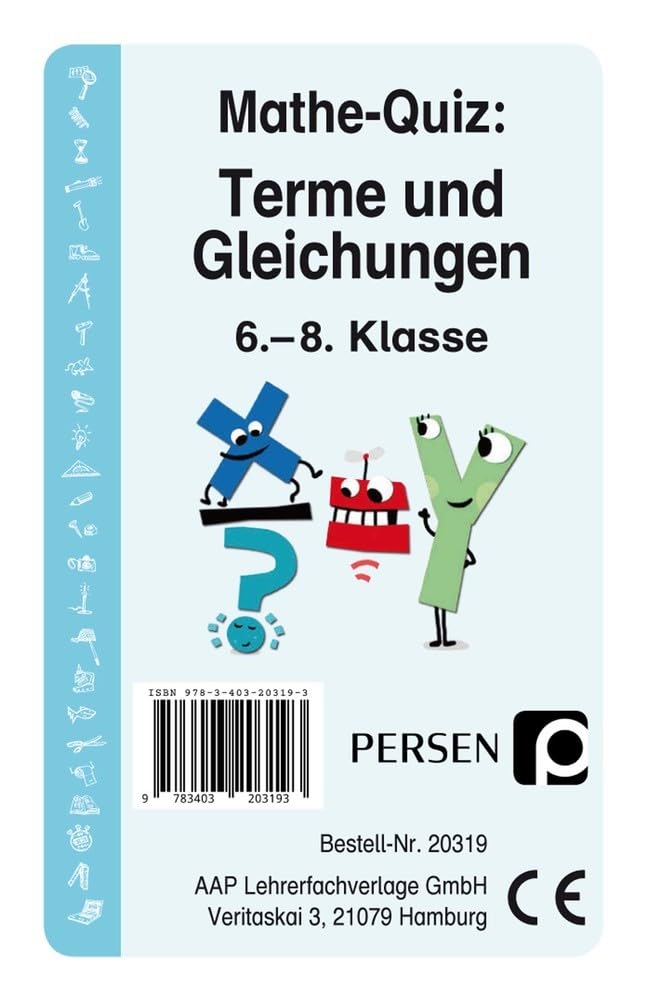 Mathe-Quiz: Terme und Gleichungen book