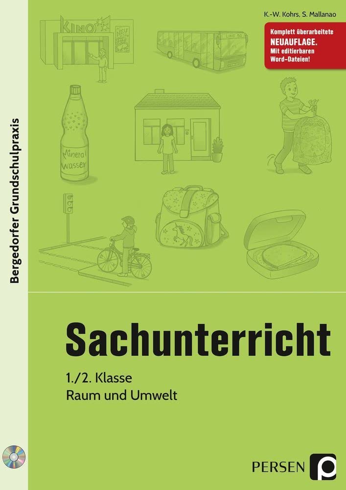 Sachunterricht - 1./2. Klasse, Raum und Umwelt (Bergedorfer® Grundschulpraxis) Professional & Reference Books