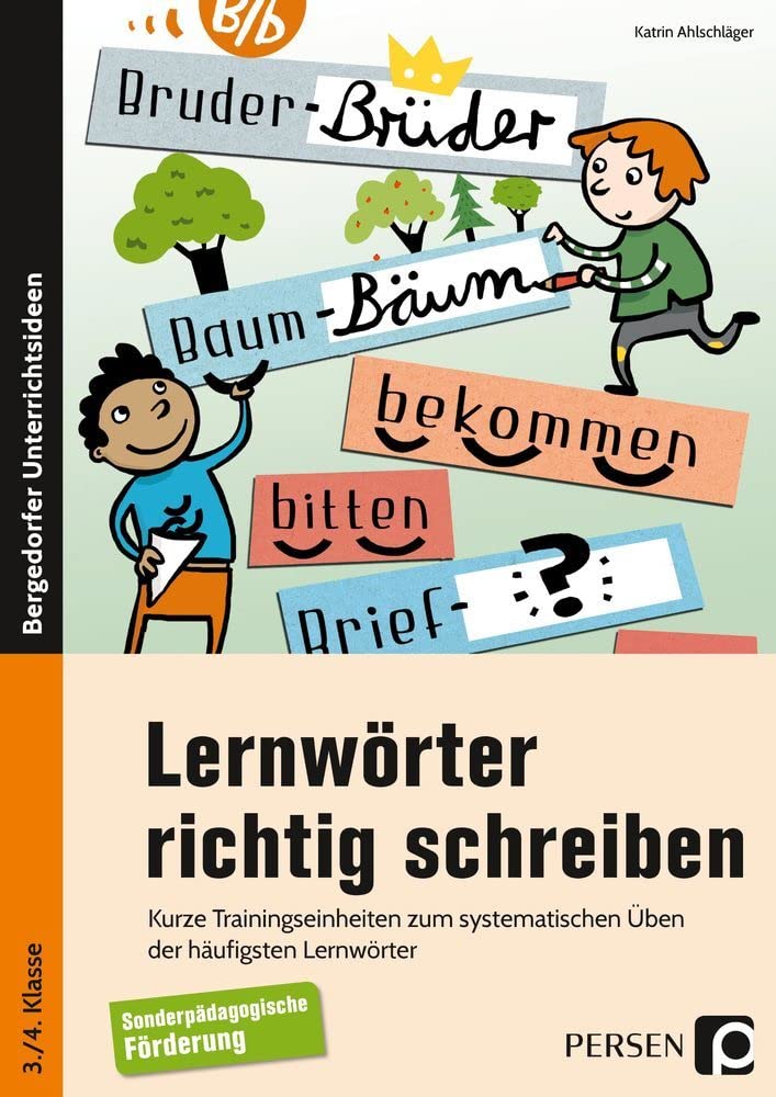 Lernwörter richtig schreiben Learning & Reference