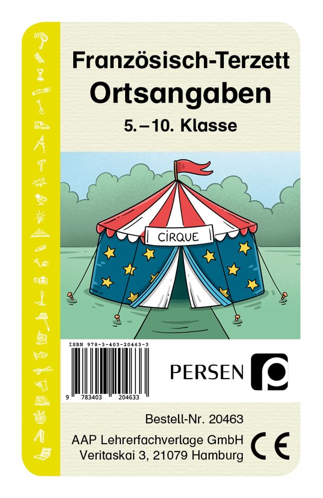 Französisch-Terzett: Ortsangaben book
