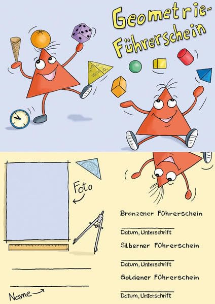 Der Geometrie-Führerschein: Klassensatz Führerscheine (Bergedorfer® Führerscheine) book