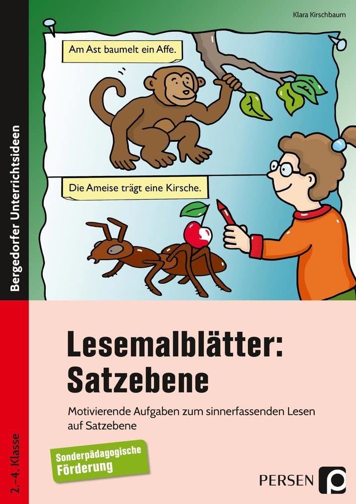 Lesemalblätter: Satzebene Learning & Reference