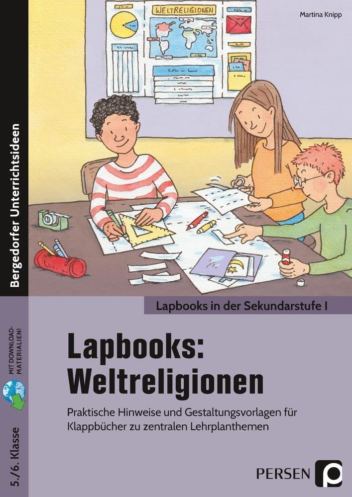 Lapbooks: Weltreligionen - 5./6. Klasse Professional & Reference Books