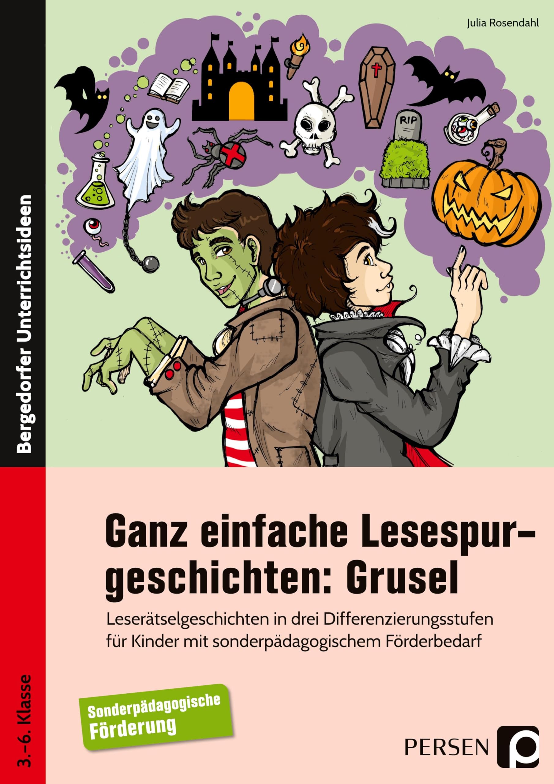 Ganz einfache Lesespurgeschichten: Grusel book