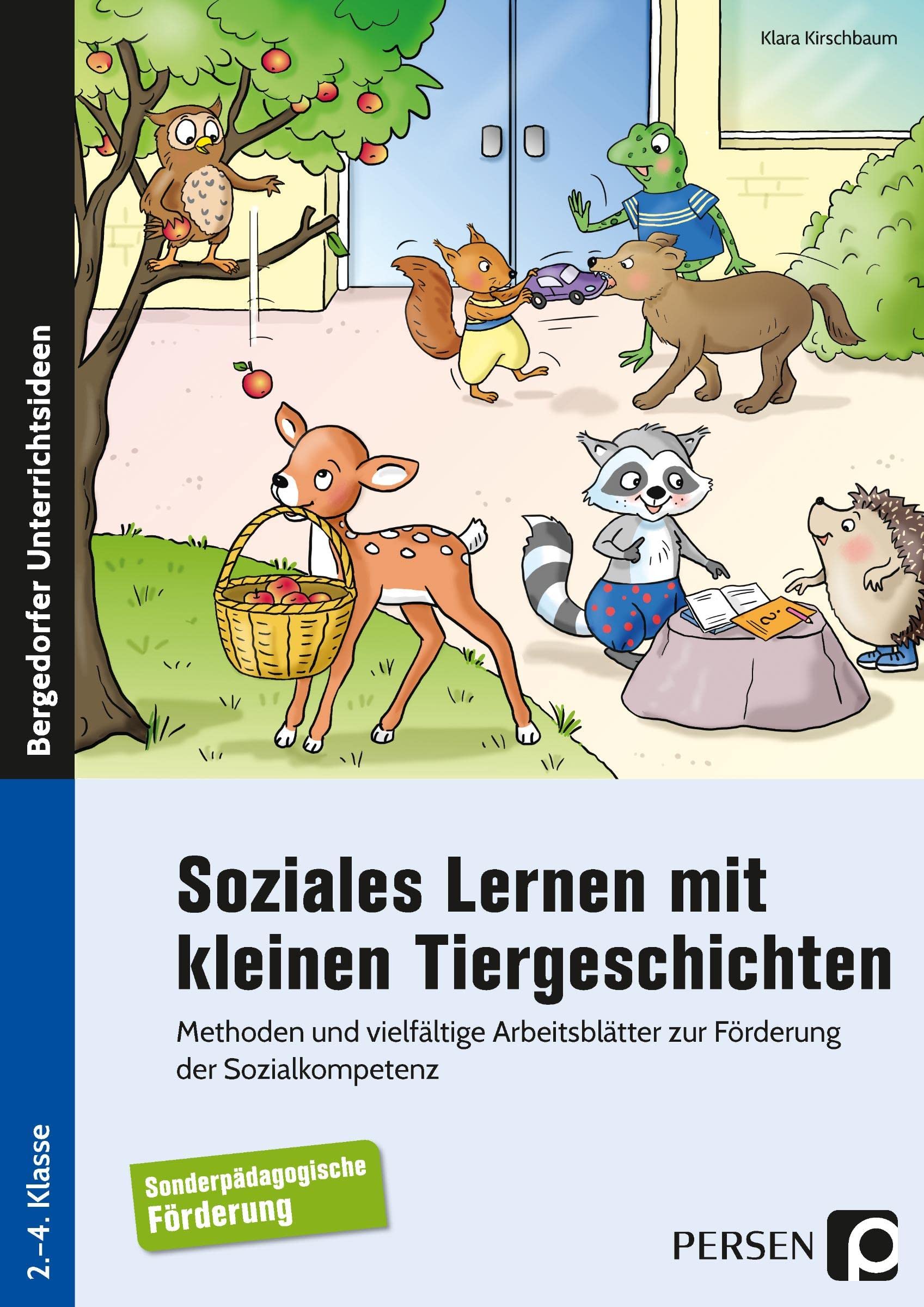 Soziales Lernen m. kleinen Tiergeschichten - SoPäd: Methoden und vielfältige Arbeitsblätter zur Förder ung der Sozialkompetenz (2. bis 4. Klasse) book