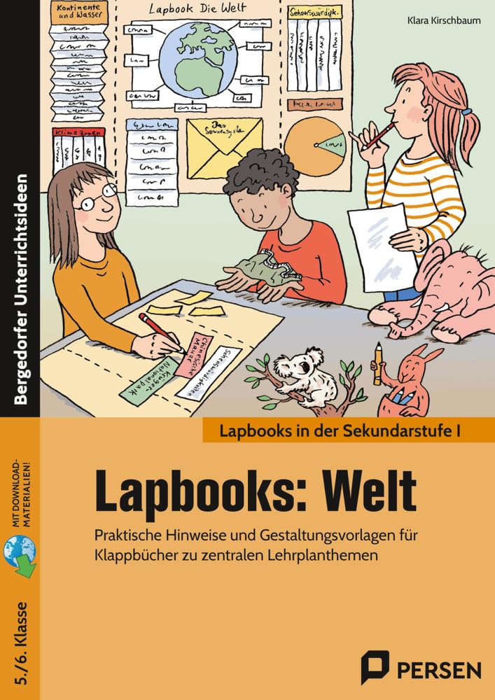 Lapbooks: Welt - 5./6. Klasse: Praktische Hinweise und Gestaltungsvorlagen für Klappbücher zu zentralen Lehrplanthemen Professional & Reference Books