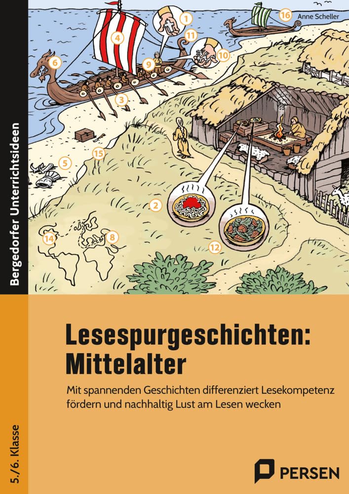 Lesespurgeschichten: Mittelalter: Mit spannenden Geschichten differenziert Lesekompetenz fördern und nachhaltig Lust am Lesen wecken (5. und 6. Klasse) book