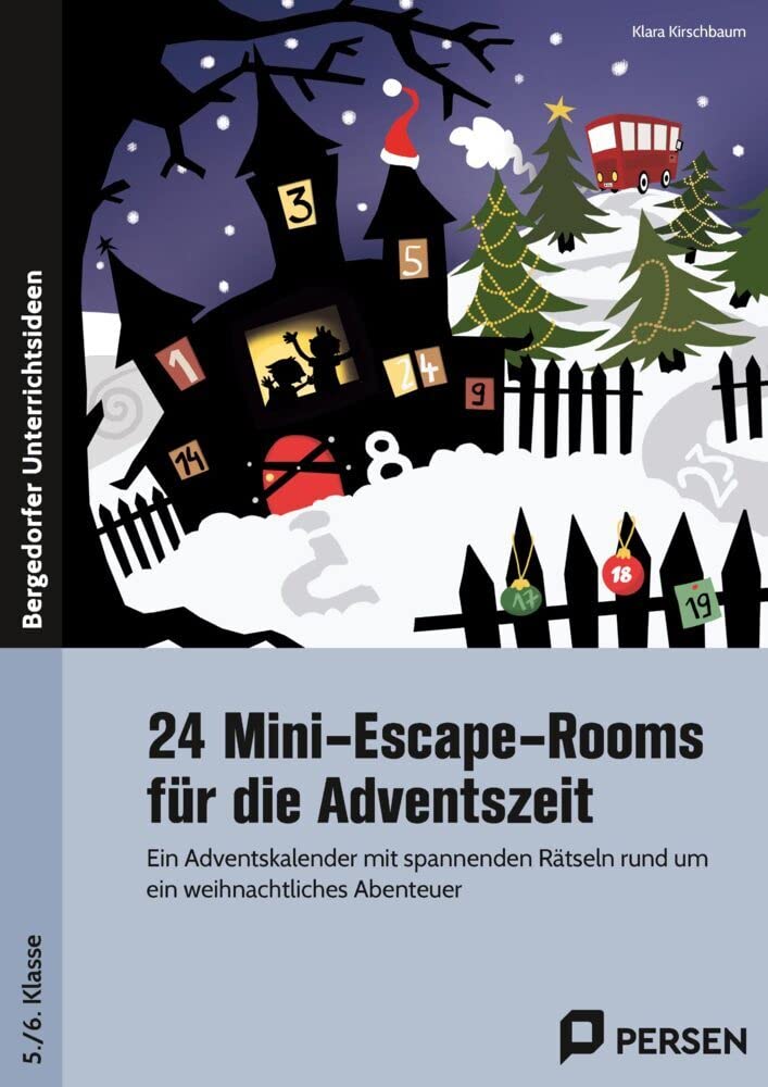24 Mini-Escape-Rooms für die Adventszeit - Sek I book