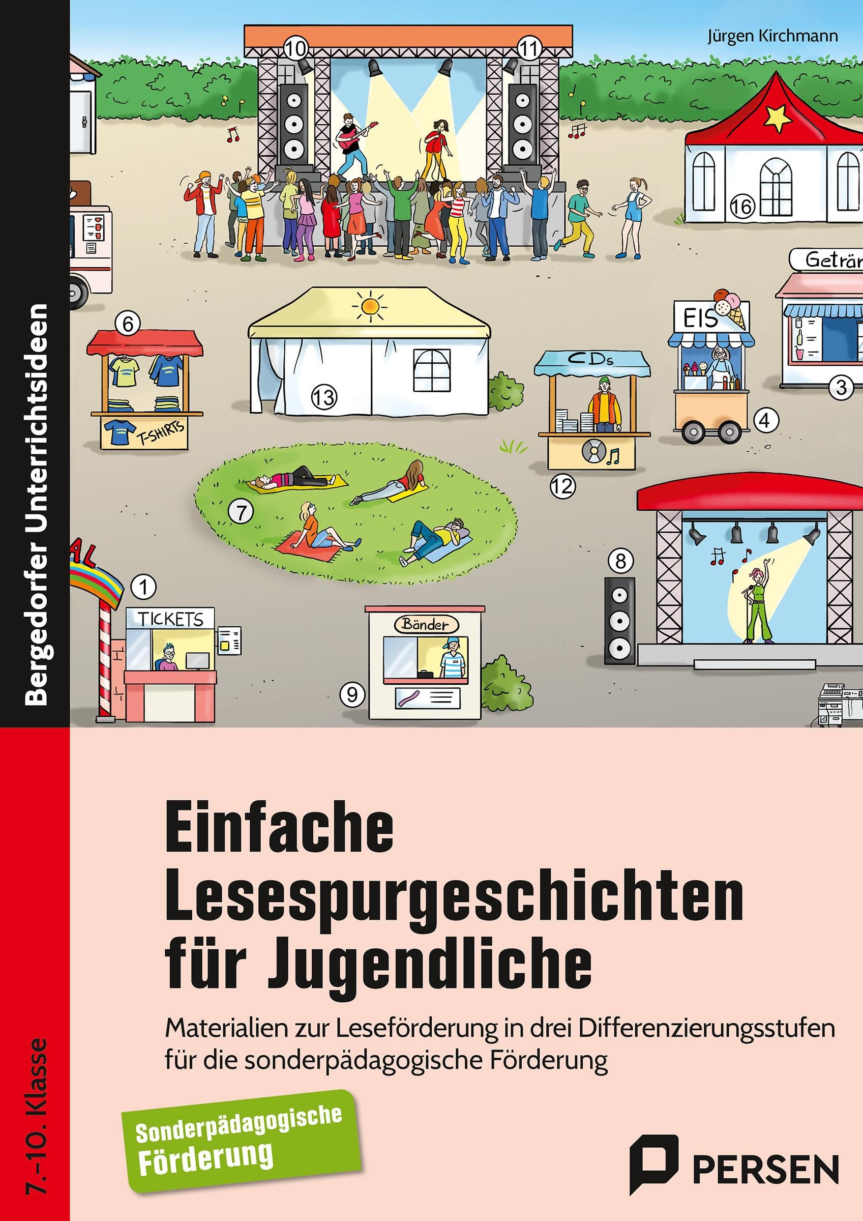 Einfache Lesespurgeschichten für Jugendliche Learning & Reference