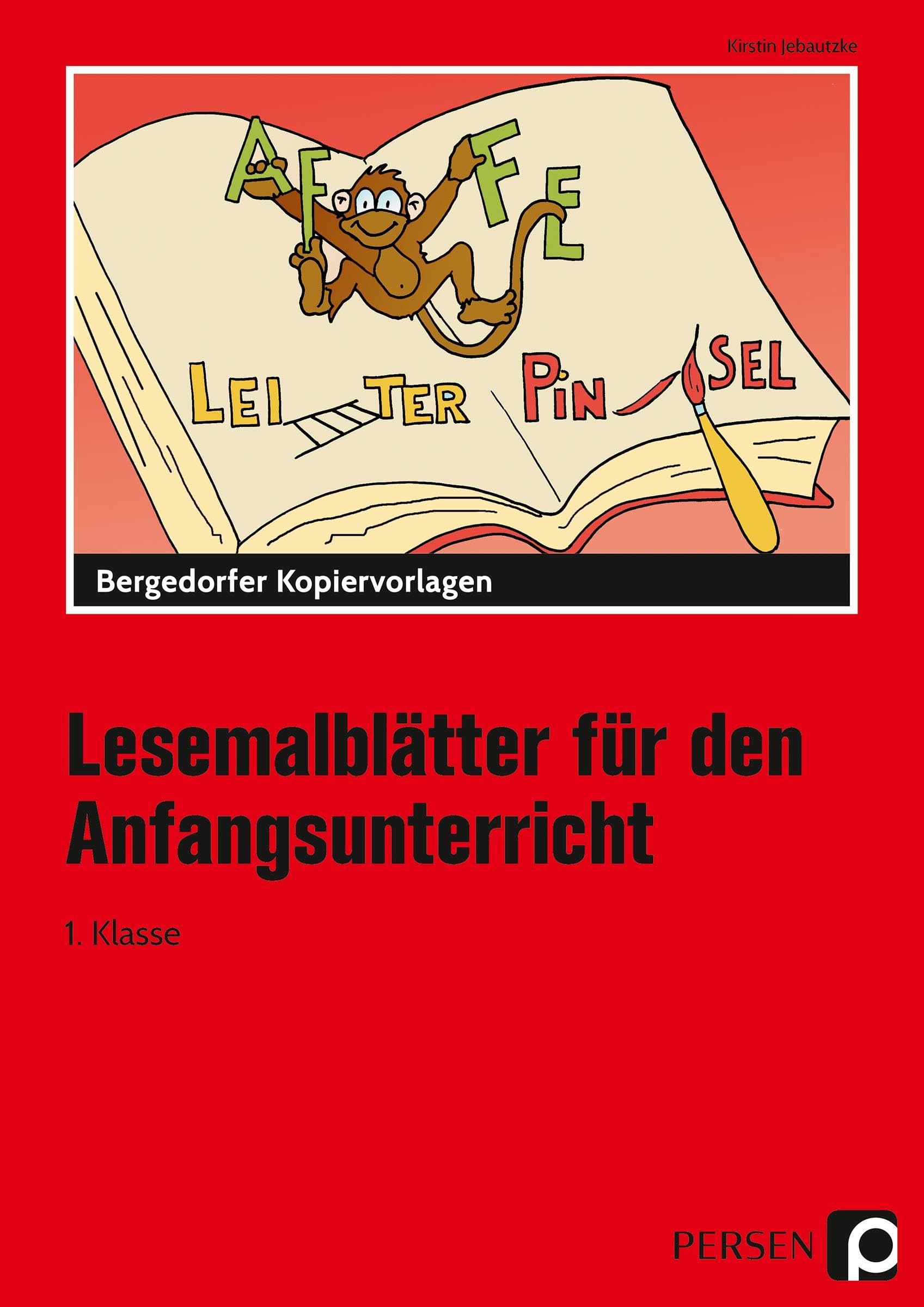 Lesemalblätter für den Anfangsunterricht Learning & Reference