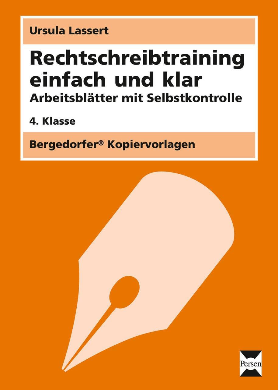 Product Image: Rechtschreibtraining einfach und klar - 4. Kl.