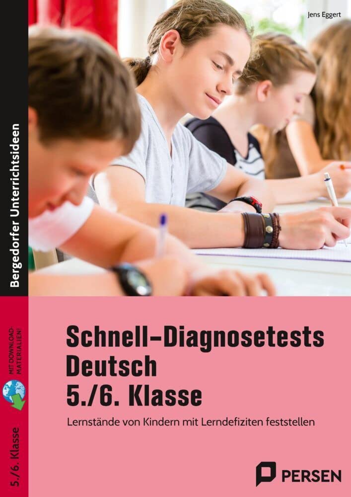 Schnell-Diagnosetests Deutsch 5./6. Klasse: Lernstände von Kindern mit Lerndefiziten feststellen Professional & Reference Books