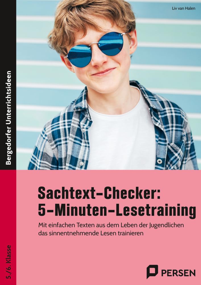 Sachtext-Checker: 5-Minuten-Lesetraining: Mit einfachen Texten aus dem Leben der Jugendlichen das sinnentnehmende Lesen trainieren (5. bis 7. Klasse) book