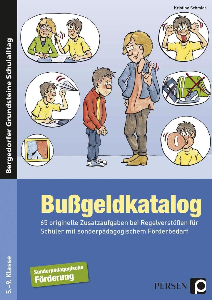 Bußgeldkatalog Sonderpädagogische Förderung Learning & Reference