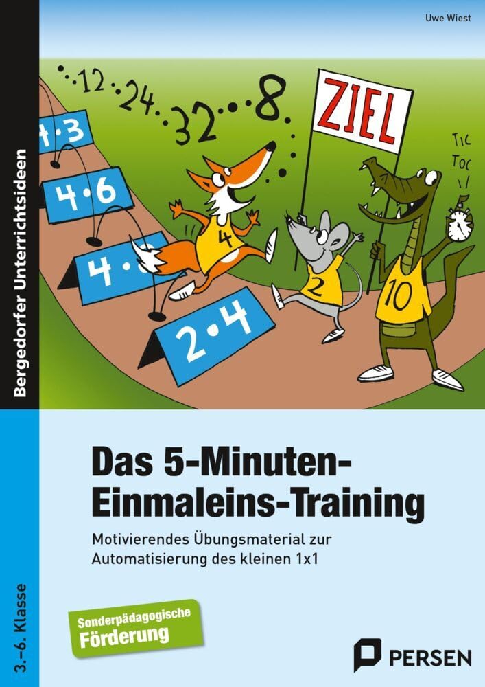 Das 5-Minuten-Einmaleins-Training. SoPäd 3. bis 6. Klasse Learning & Reference
