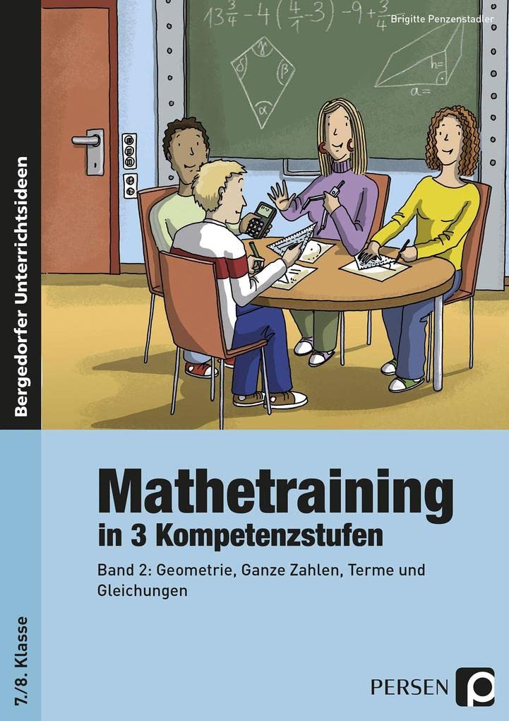 Mathetraining in 3 Kompetenzstufen - 7./8. Klasse Professional & Reference Books
