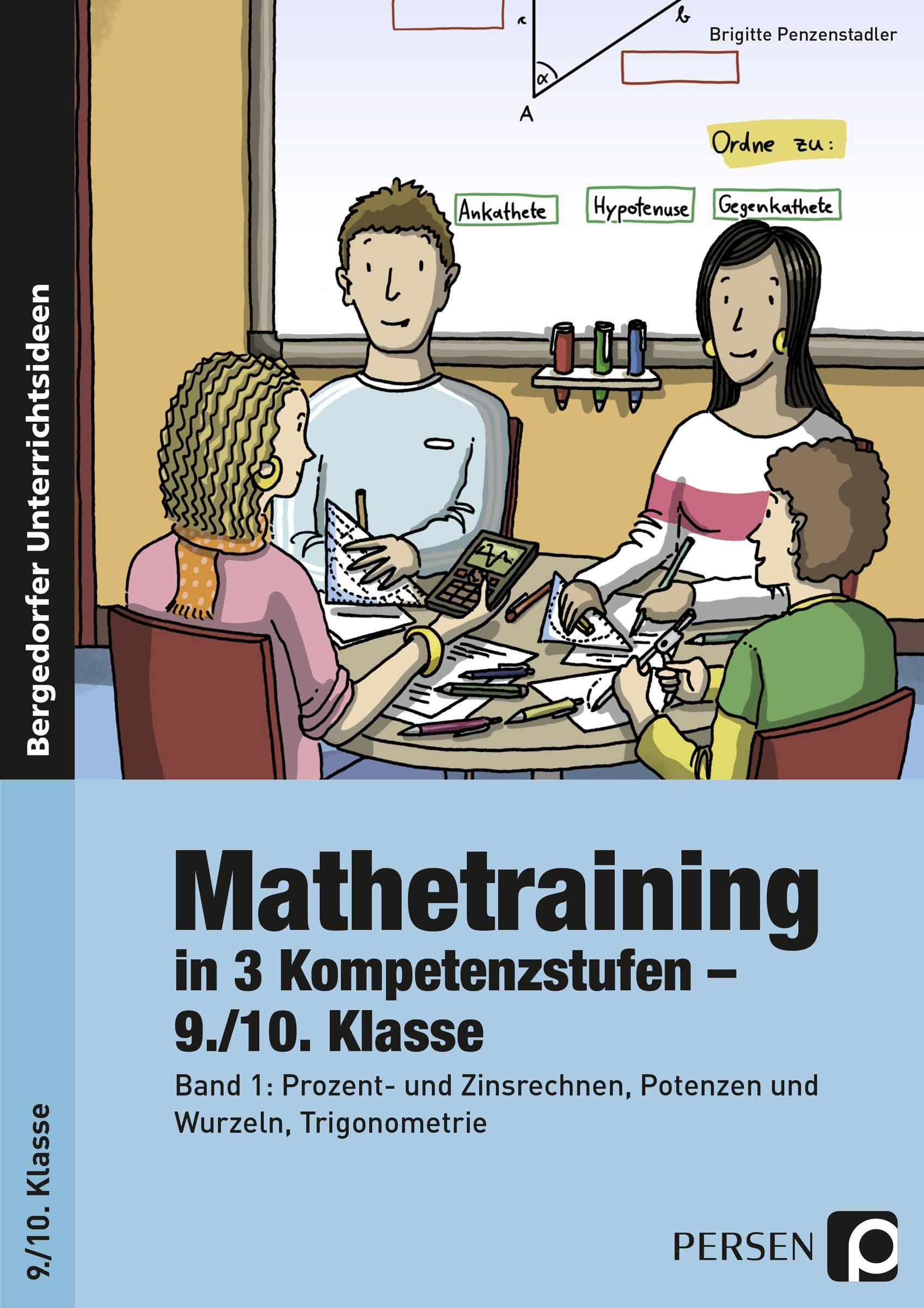 Mathetraining in 3 Kompetenzstufen - 9./10. Klasse book