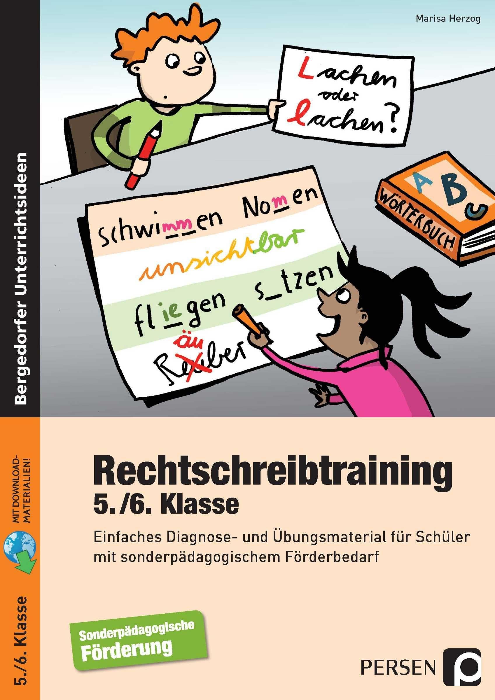 Rechtschreibtraining - 5./6. Klasse mit Download Learning & Reference