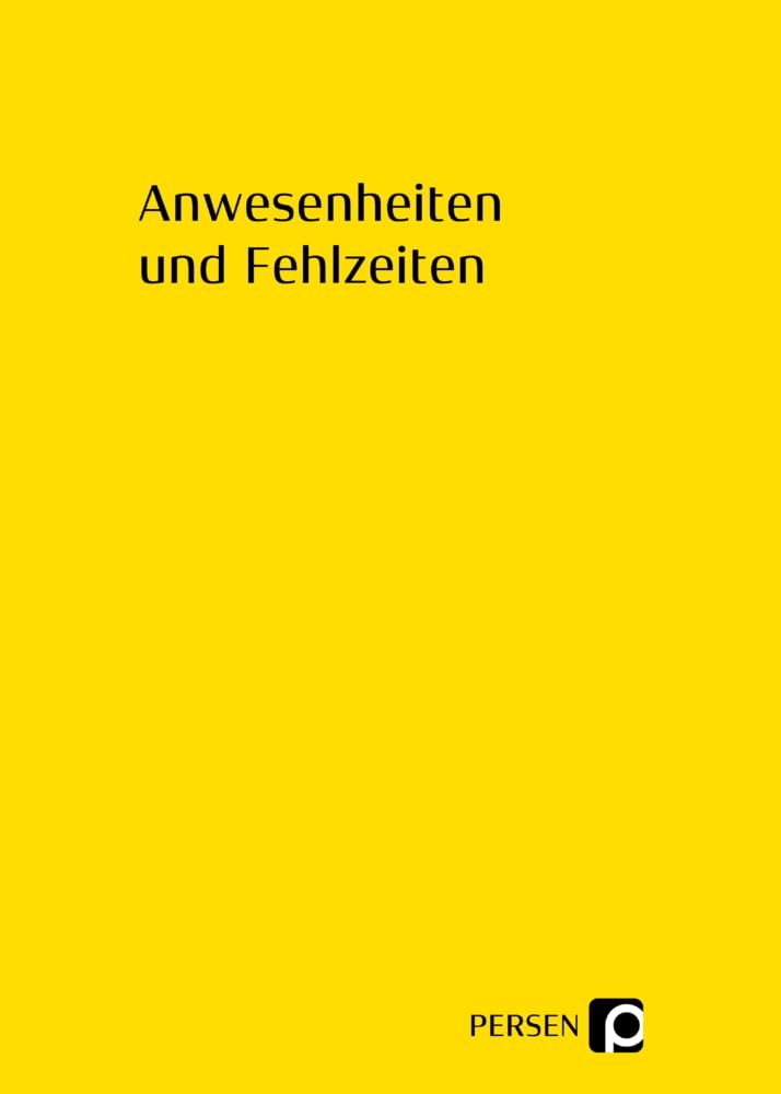 Anwesenheit und Fehlzeiten: (Alle Klassenstufen) Learning & Reference