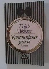 Kammerdiener gesucht (Allgemeine Reihe. Bastei Lübbe Taschenbücher) Books