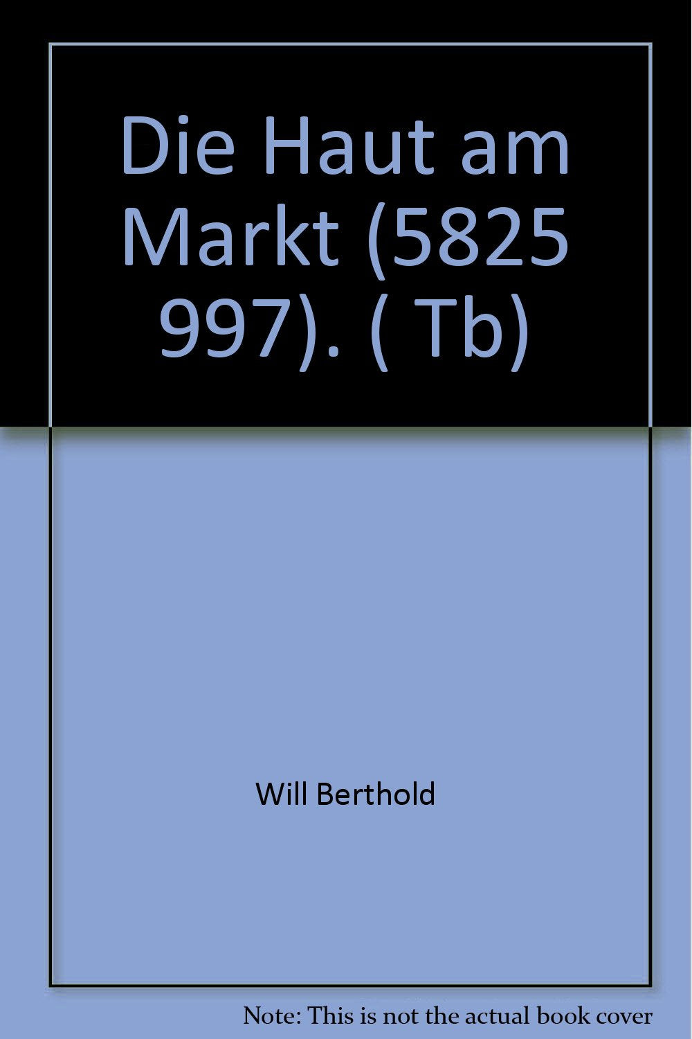 Die Haut am Markt Fiction Books