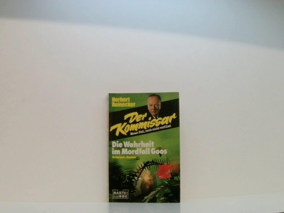 Der Kommissar. Die Wahrheit im Mordfall Goos. Books