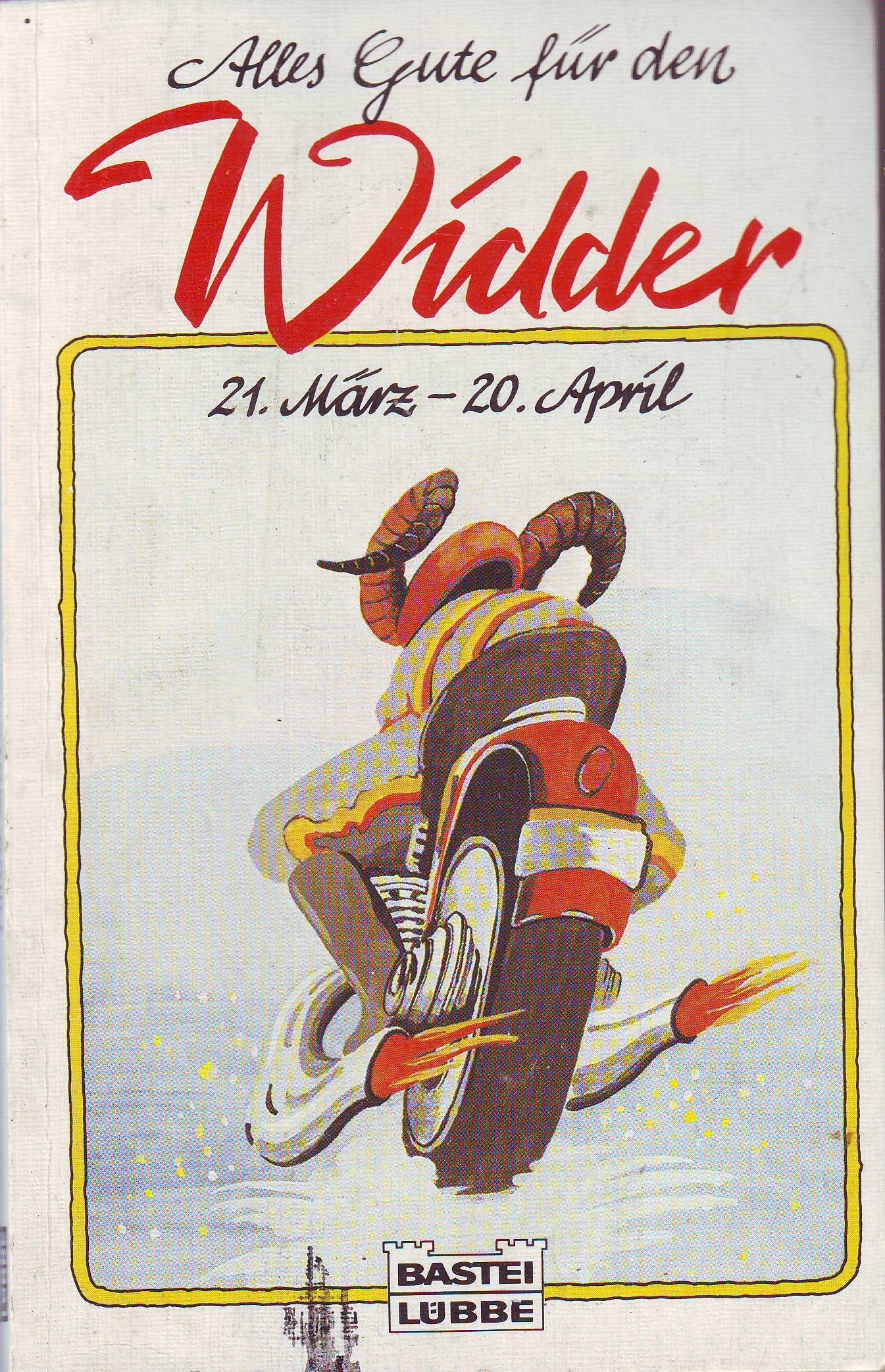 Alles Gute für den Widder. 21. März - 20. April. Books