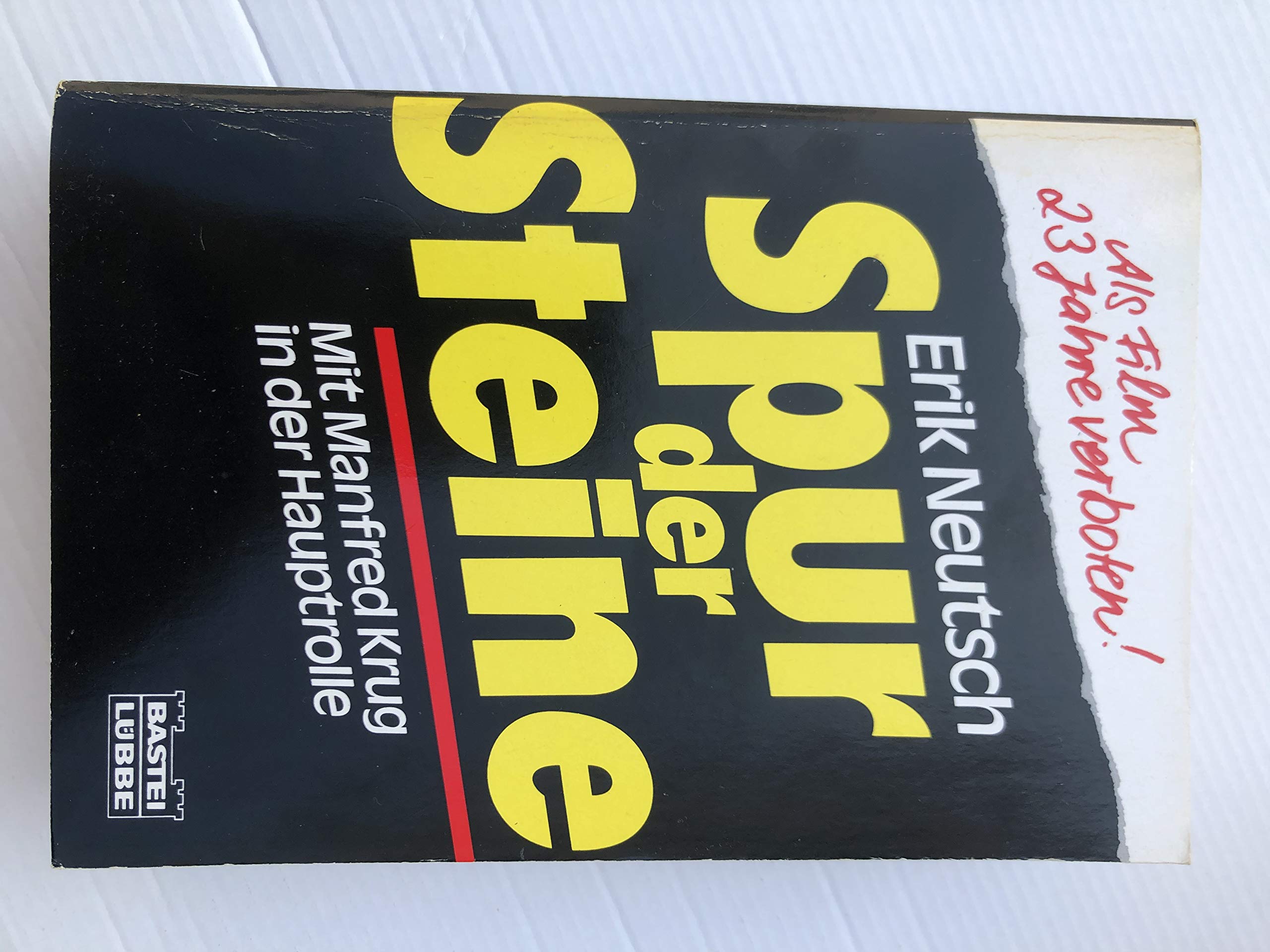 Spur der Steine (Allgemeine Reihe. Bastei Lübbe Taschenbücher) Contemporary literature