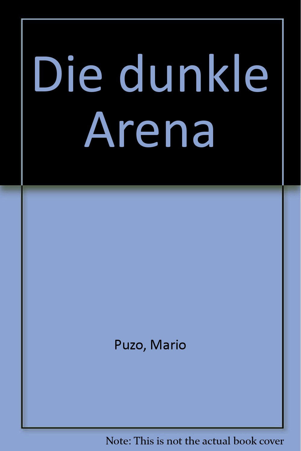 Die dunkle Arena (Allgemeine Reihe. Bastei Lübbe Taschenbücher) Contemporary literature