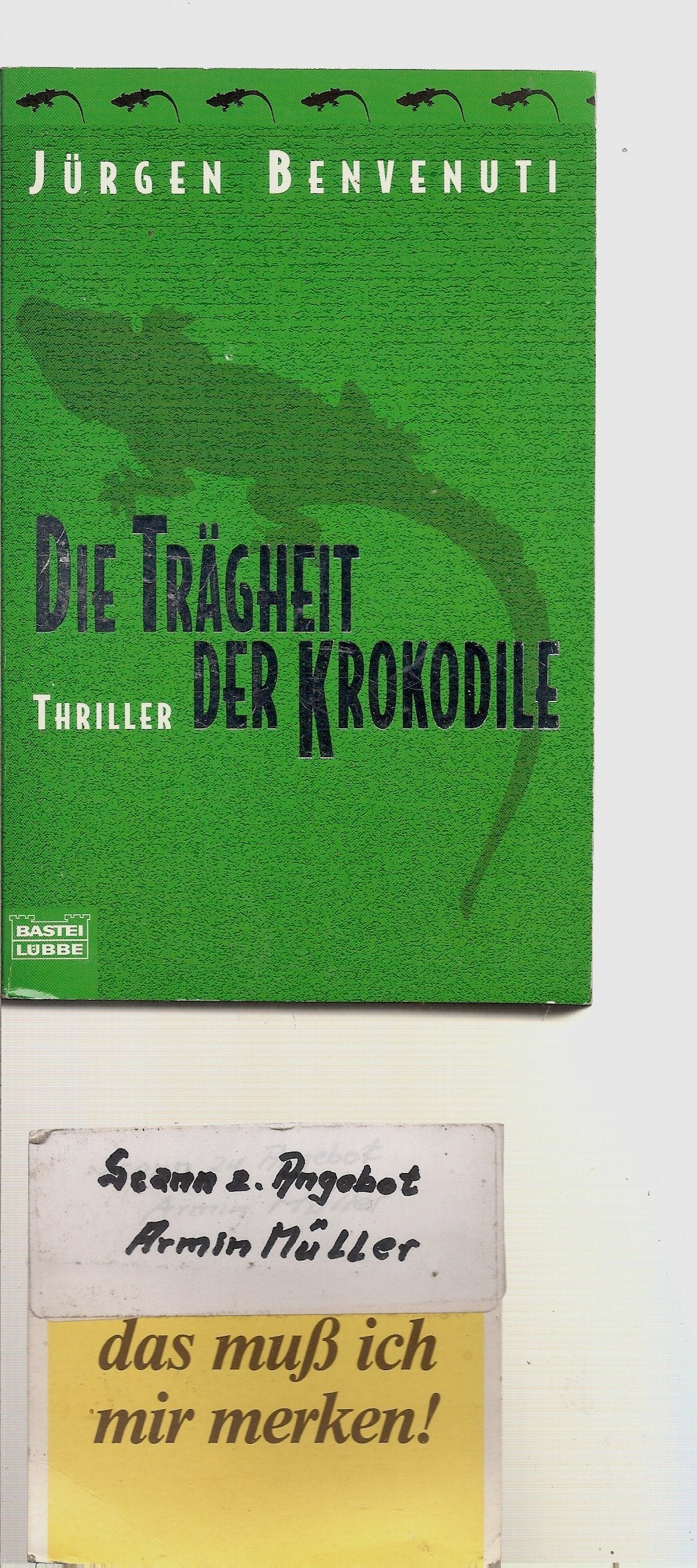 Die Trägheit der Krokodile (Allgemeine Reihe. Bastei Lübbe Taschenbücher) Crime & Thrillers