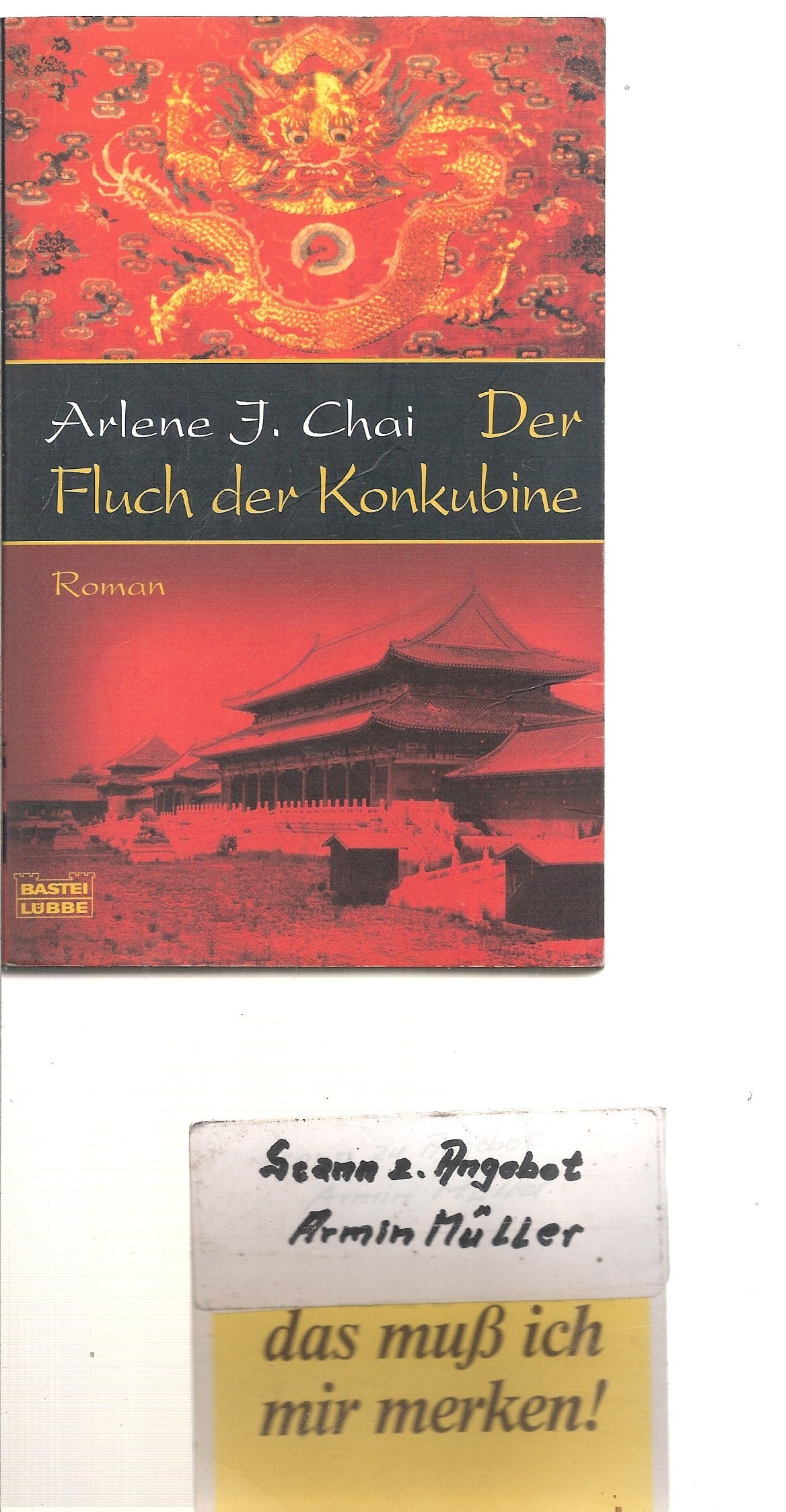 Der Fluch der Konkubine (Allgemeine Reihe. Bastei Lübbe Taschenbücher) Contemporary literature