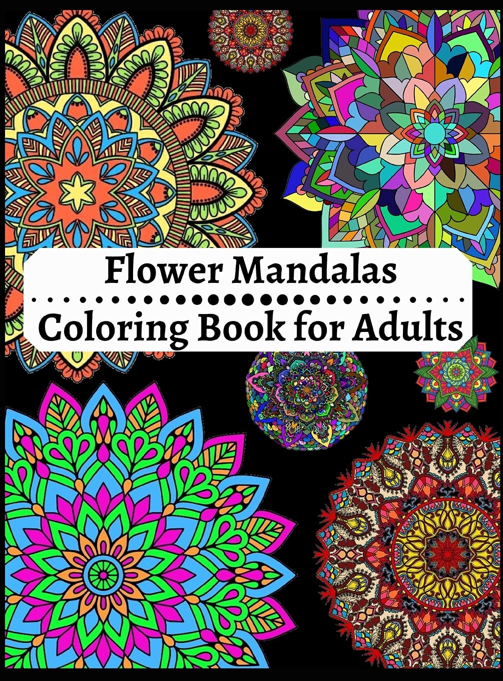 Flower Mandalas Coloring Book for Adults Architecture