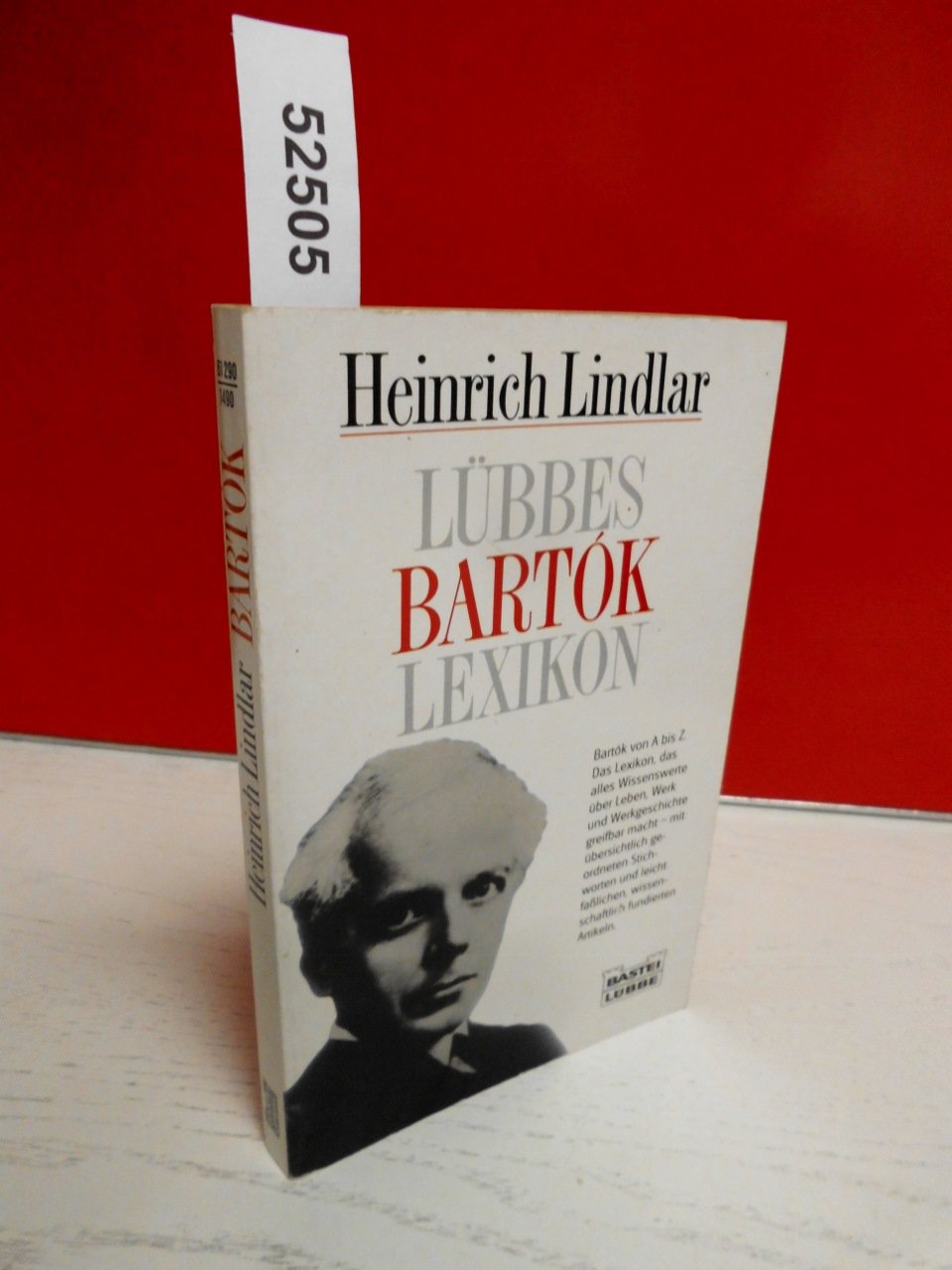 Lübbes Bartók-Lexikon (Biographien. Bastei Lübbe Taschenbücher) Arts & Music