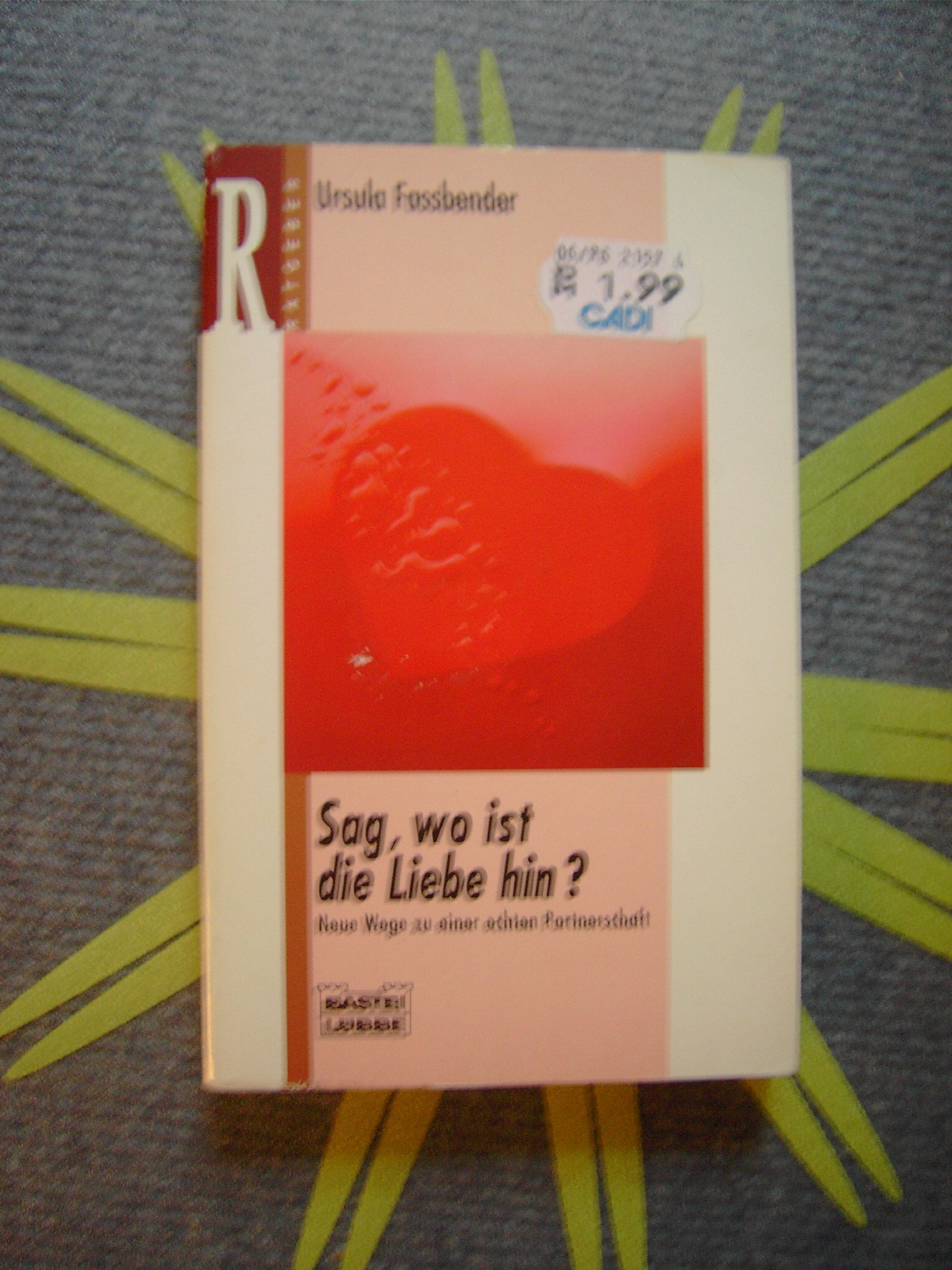 Sag, wo ist die Liebe hin? (Ratgeber. Bastei Lübbe Taschenbücher) Partnership & Love