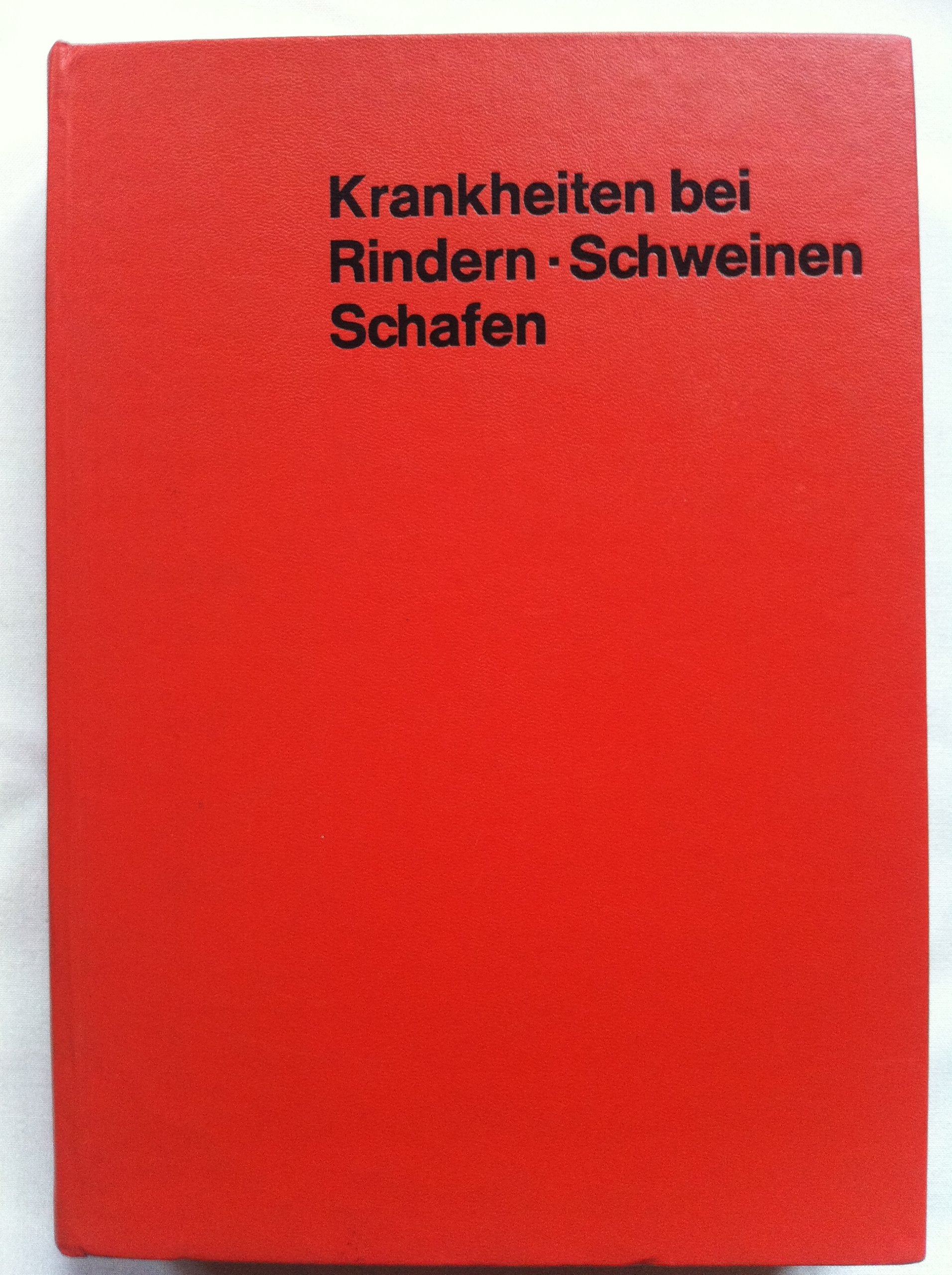 Krankheiten bei Rindern, Schweinen, Schafen Books