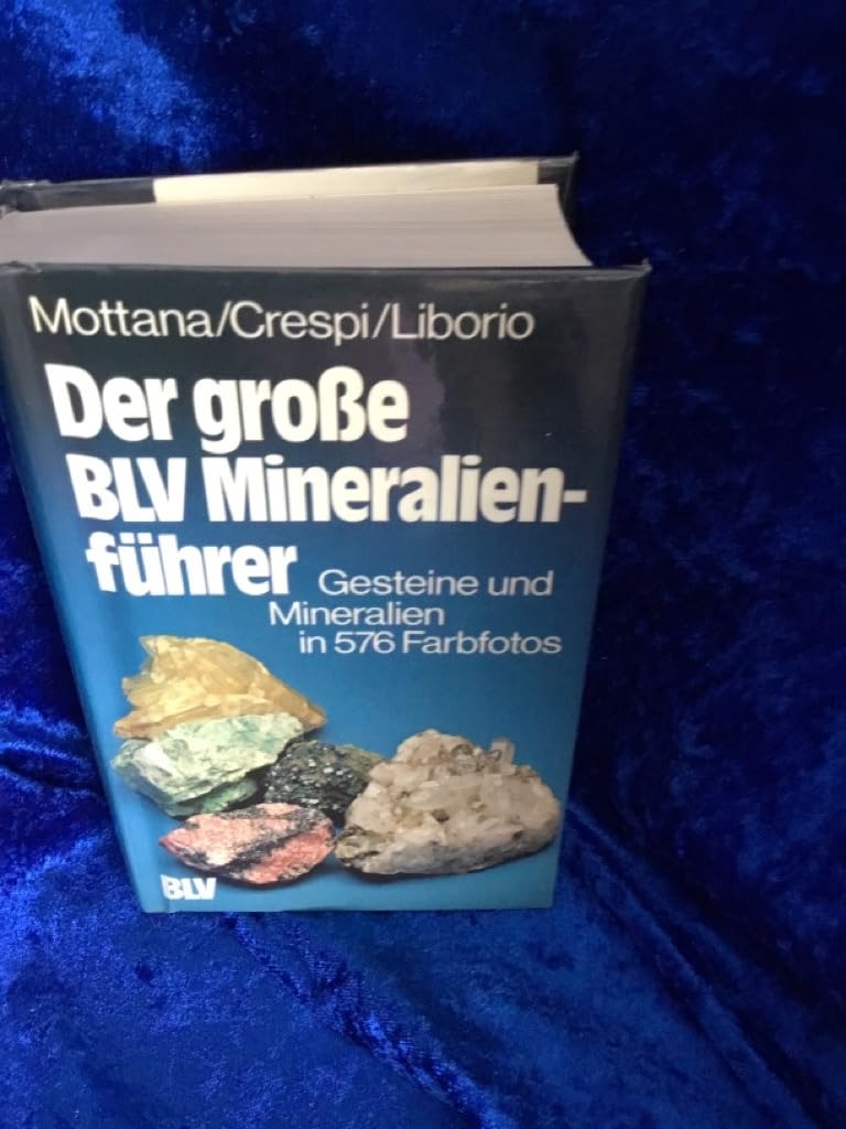 Der grosse BLV-Mineralienführer : Gesteine und Mineralien in 576 Farbfotos. "Minerali e rocce". Books