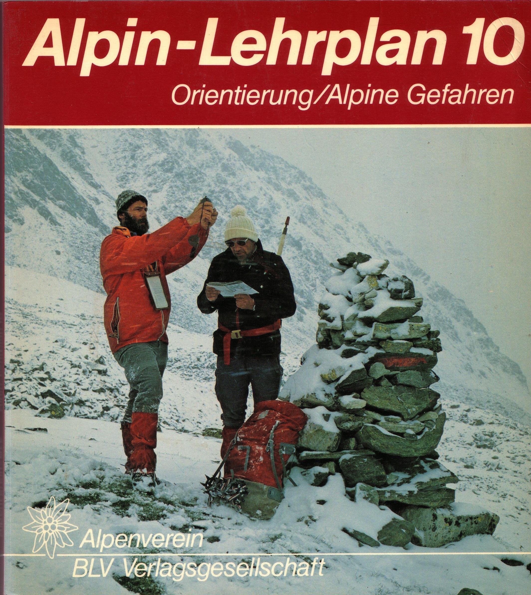 Alpin-Lehrplan 10 : Orientierung / Alpine Gefahren Books
