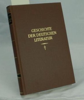Geschichte der deutschen Literatur von den Anfängen bis zur Gegenwart Band. VI/1 Books