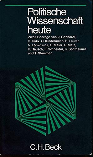 Product Image: Politische Wissenschaft heute.