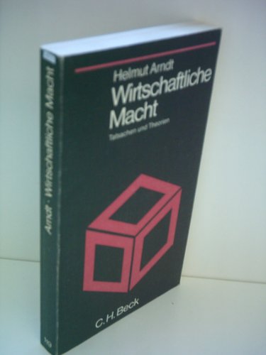 Wirtschaftliche Macht. Tatsachen und Theorien Books
