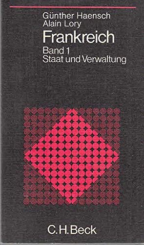 Frankreich Staat und Verwaltung Band 1 Books