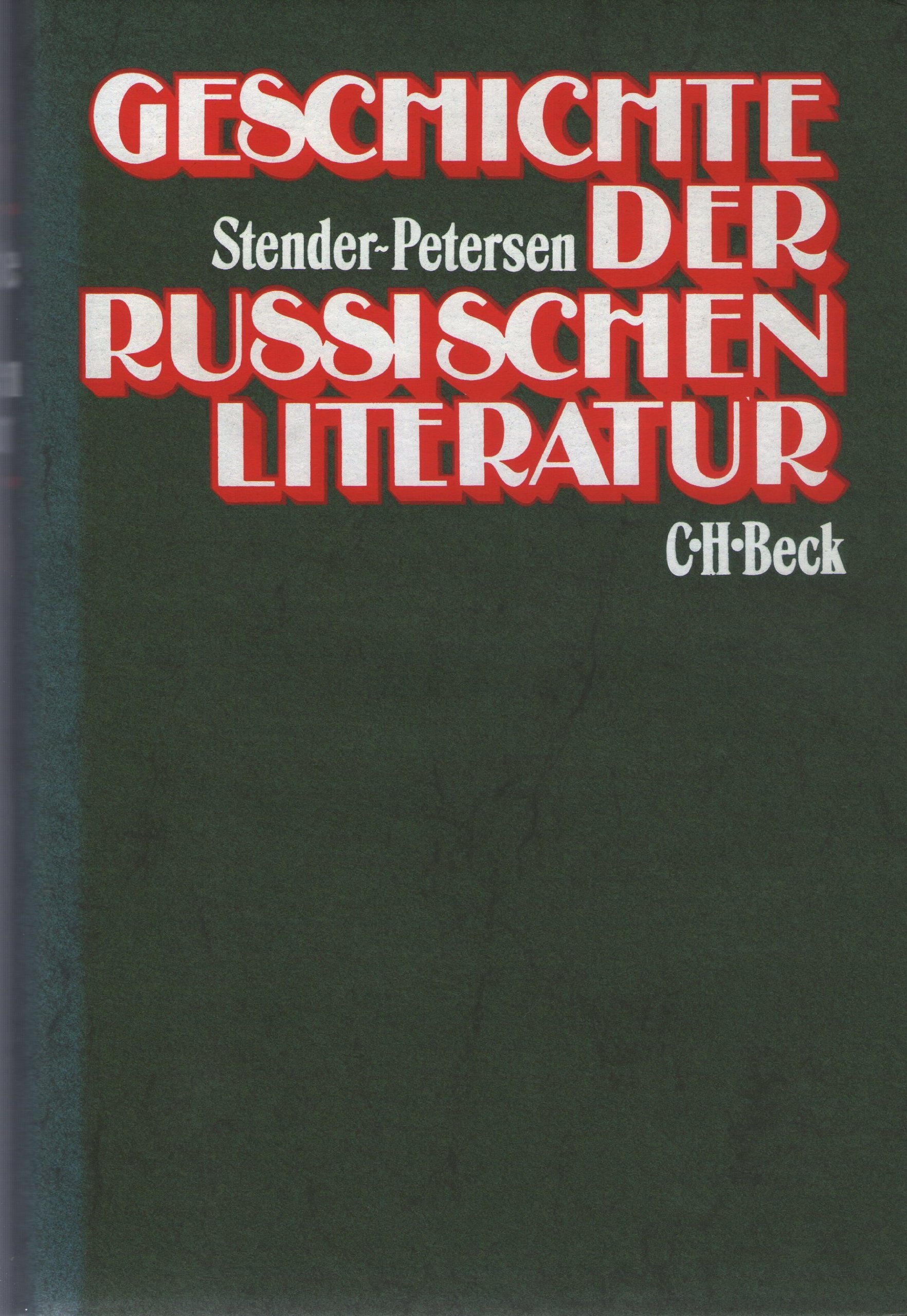 Geschichte der russischen Literatur. Books