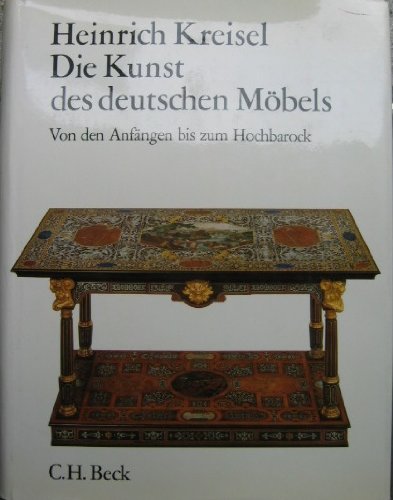 Die Kunst des deutschen Möbels. Bd. 1. Von den Anfängen bis zum Hochbarock Film, Art & Culture