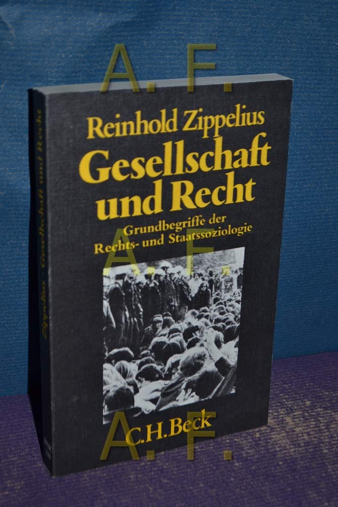 Gesellschaft und Recht. Grundbegriffe der Rechts- und Staatssoziologie. Law